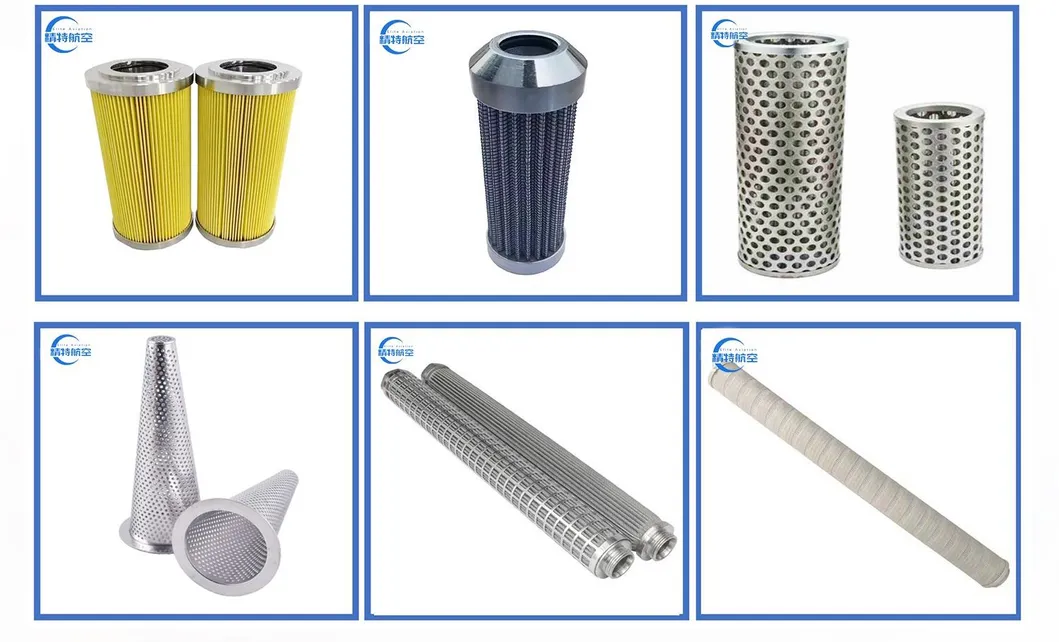 Elementos de filtro de óleo de aço inoxidável para válvula de desligamento de instalações químicas 0